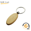 Newest Design Logo House Wooden Metal Keyring with High Quality